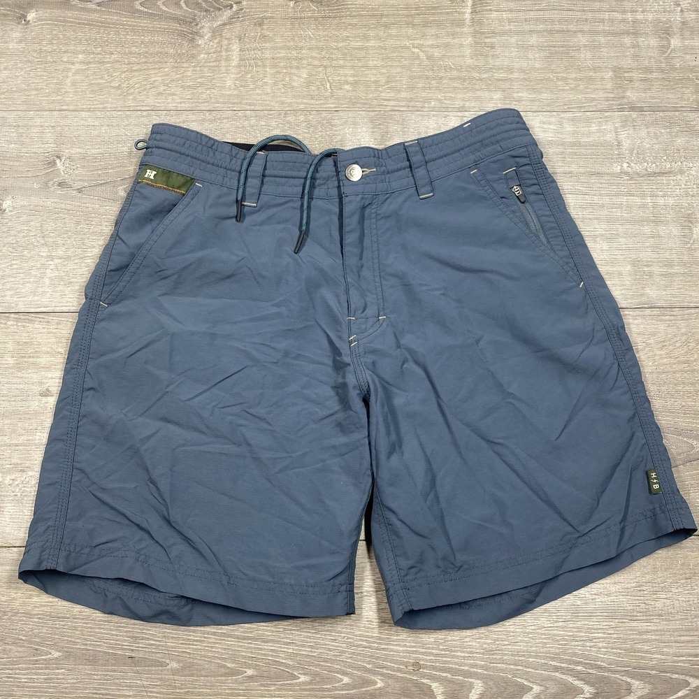 Howler‎ Bros Horizon Hybrid Shorts Mens 32 Blue Quick Dry Nylon 8 Inseam Outdoor